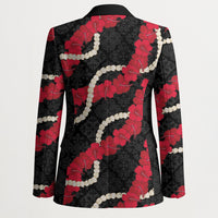 Aloha Ula'ula Hibiscus Pikake Lei Blazer Hawaiian Quilt Pattern