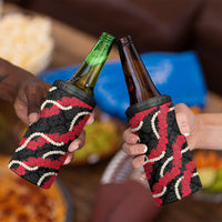 Aloha Ula'ula Hibiscus Pikake Lei 4 in 1 Can Cooler Tumbler Hawaiian Quilt Pattern LT9 - Polynesian Pride