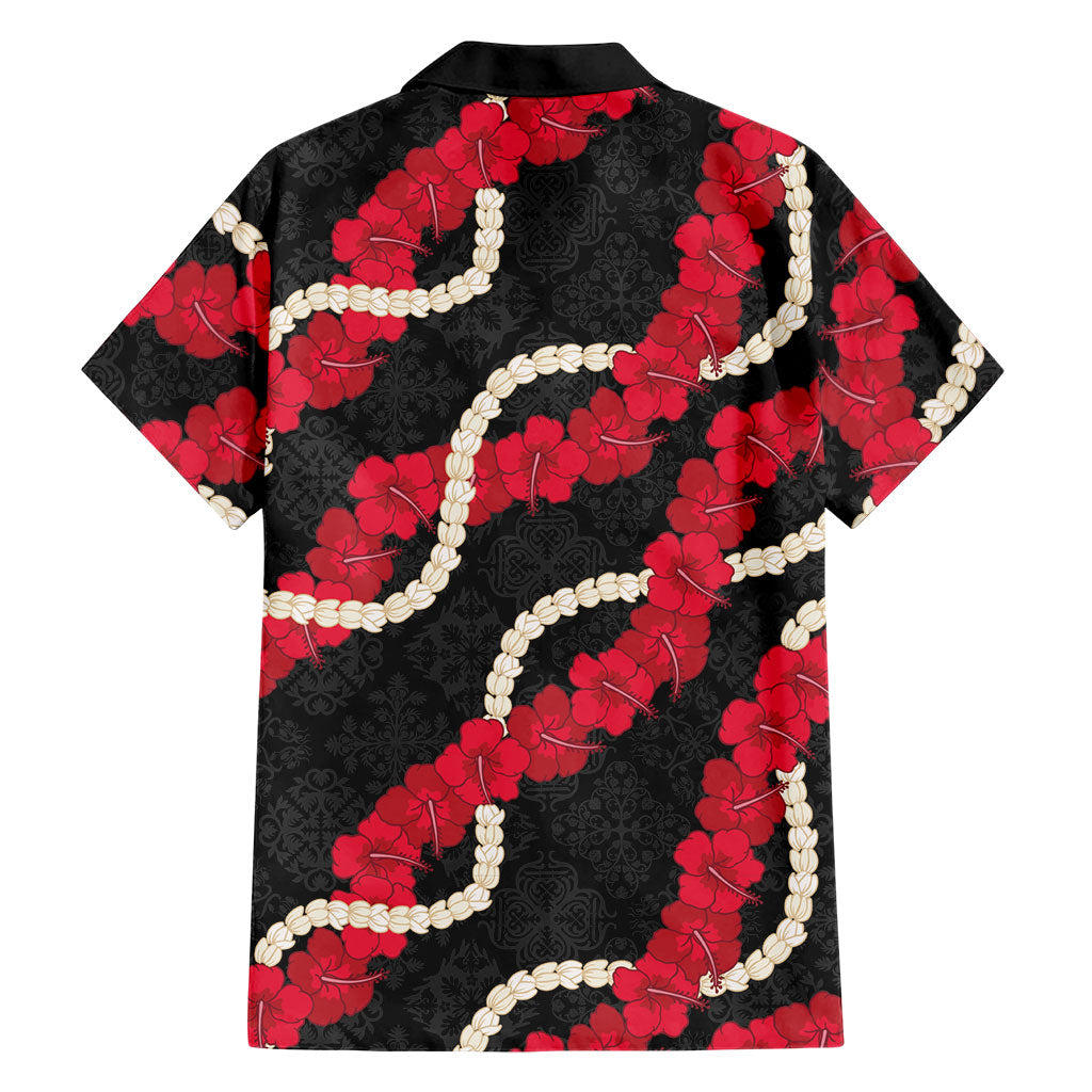 Aloha Ula'ula Hibiscus Pikake Lei Hawaiian Shirt Hawaiian Quilt Pattern