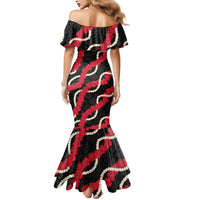 Aloha Ula'ula Hibiscus Pikake Lei Mermaid Dress Hawaiian Quilt Pattern