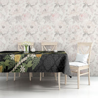 Puakenikeni Anthurium Pikake Lei Tablecloth Hawaiian Quilt Pattern