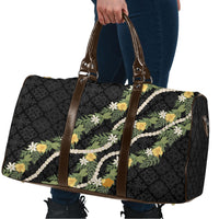 Puakenikeni Anthurium Pikake Lei Travel Bag Hawaiian Quilt Pattern