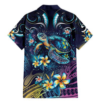 Plumeria Turtles Traditional Tribal Family Matching Mermaid Dress and Hawaiian Shirt LT9 - Polynesian Pride