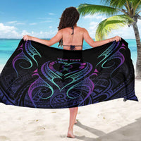 Personalised Your Story Isn't Over Sarong Suicide Prevention Awareness Semicolon Heart