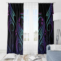 Personalised Your Story Isn't Over Window Curtain Suicide Prevention Awareness Semicolon Heart