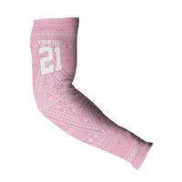 Custom New Zealand Basketball Indigenous Arm Sleeves - Polynesian Pride