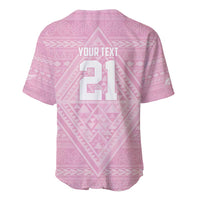 Custom New Zealand Basketball Indigenous Baseball Jersey - Polynesian Pride