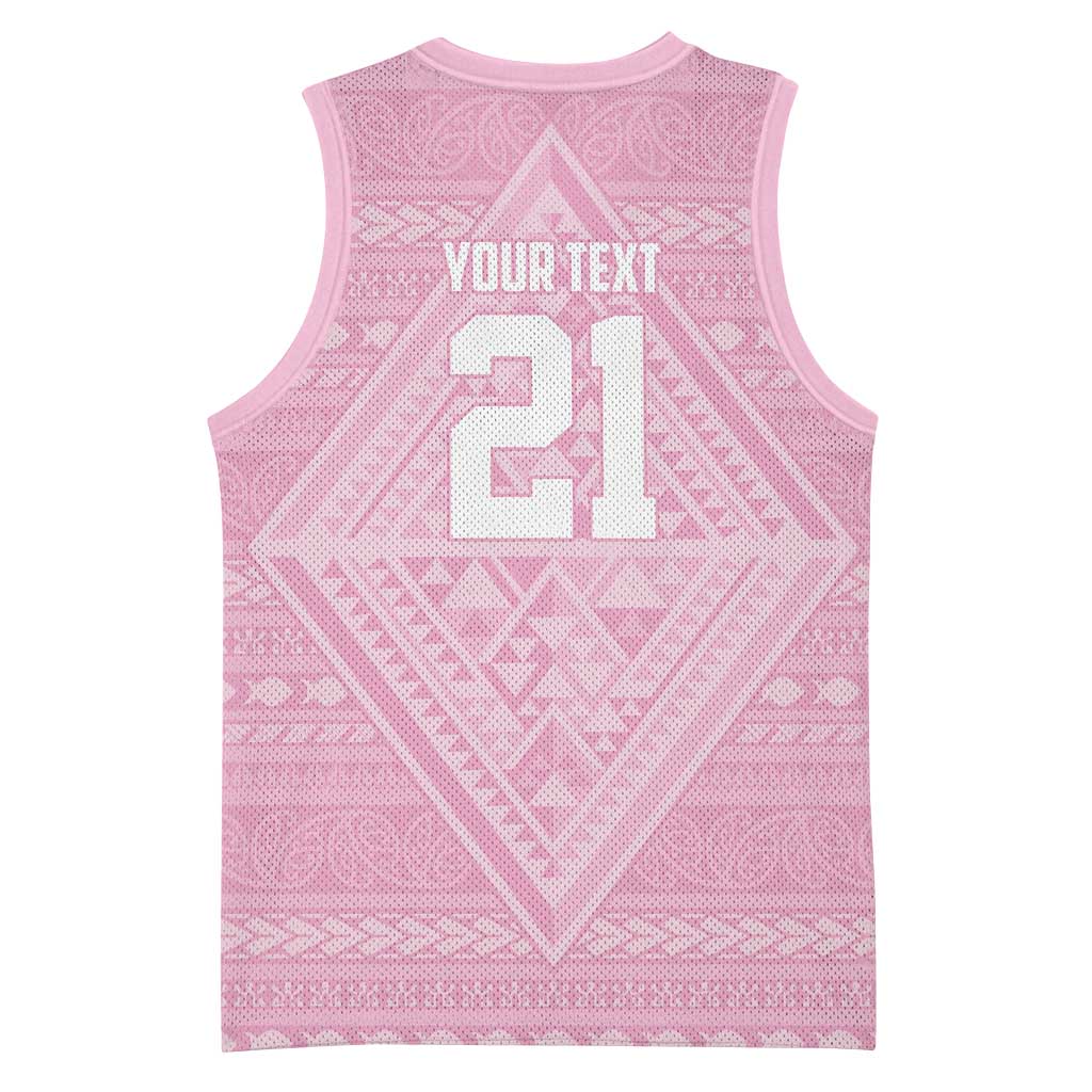 Custom New Zealand Basketball Indigenous Basketball Jersey - Polynesian Pride