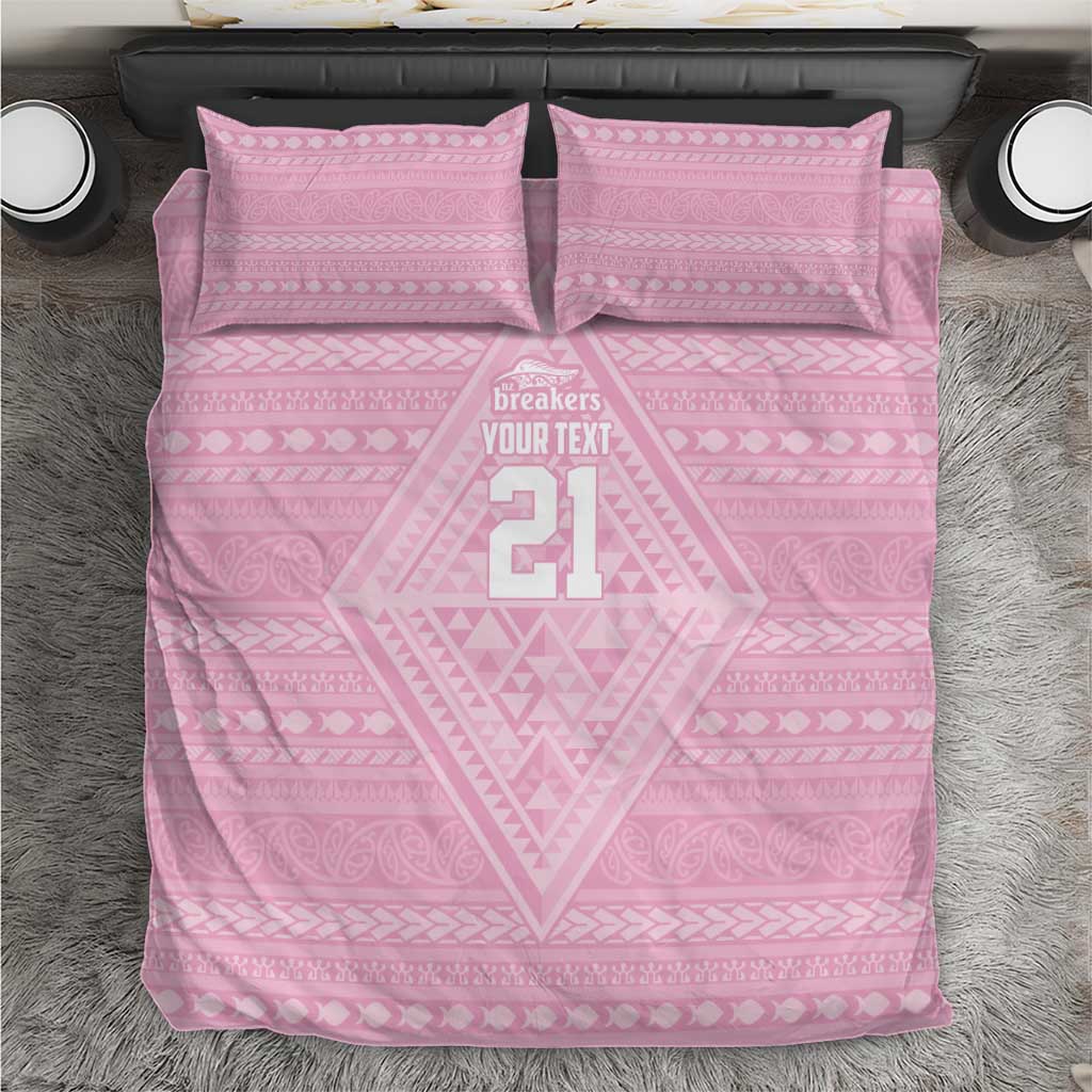 Custom New Zealand Basketball Indigenous Bedding Set - Polynesian Pride