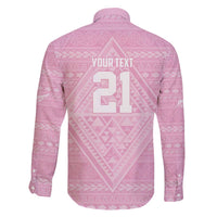 Custom New Zealand Basketball Indigenous Family Matching Off The Shoulder Long Sleeve Dress and Hawaiian Shirt LT9 - Polynesian Pride