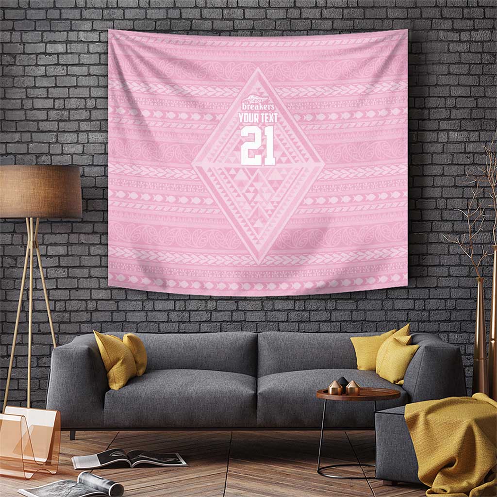 Custom New Zealand Basketball Indigenous Tapestry - Polynesian Pride