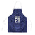 Custom Basketball New Zealand Apron Blue Maori Ta Moko Indigenous - Polynesian Pride
