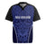 Custom Basketball New Zealand Rugby Jersey Blue Maori Ta Moko Indigenous - Polynesian Pride