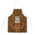 Custom Basketball New Zealand Apron Gold Maori Ta Moko Indigenous - Polynesian Pride