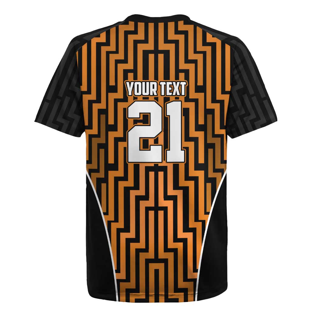 Custom Basketball New Zealand Rugby Jersey Gold Maori Ta Moko Indigenous LT9 - Polynesian Pride