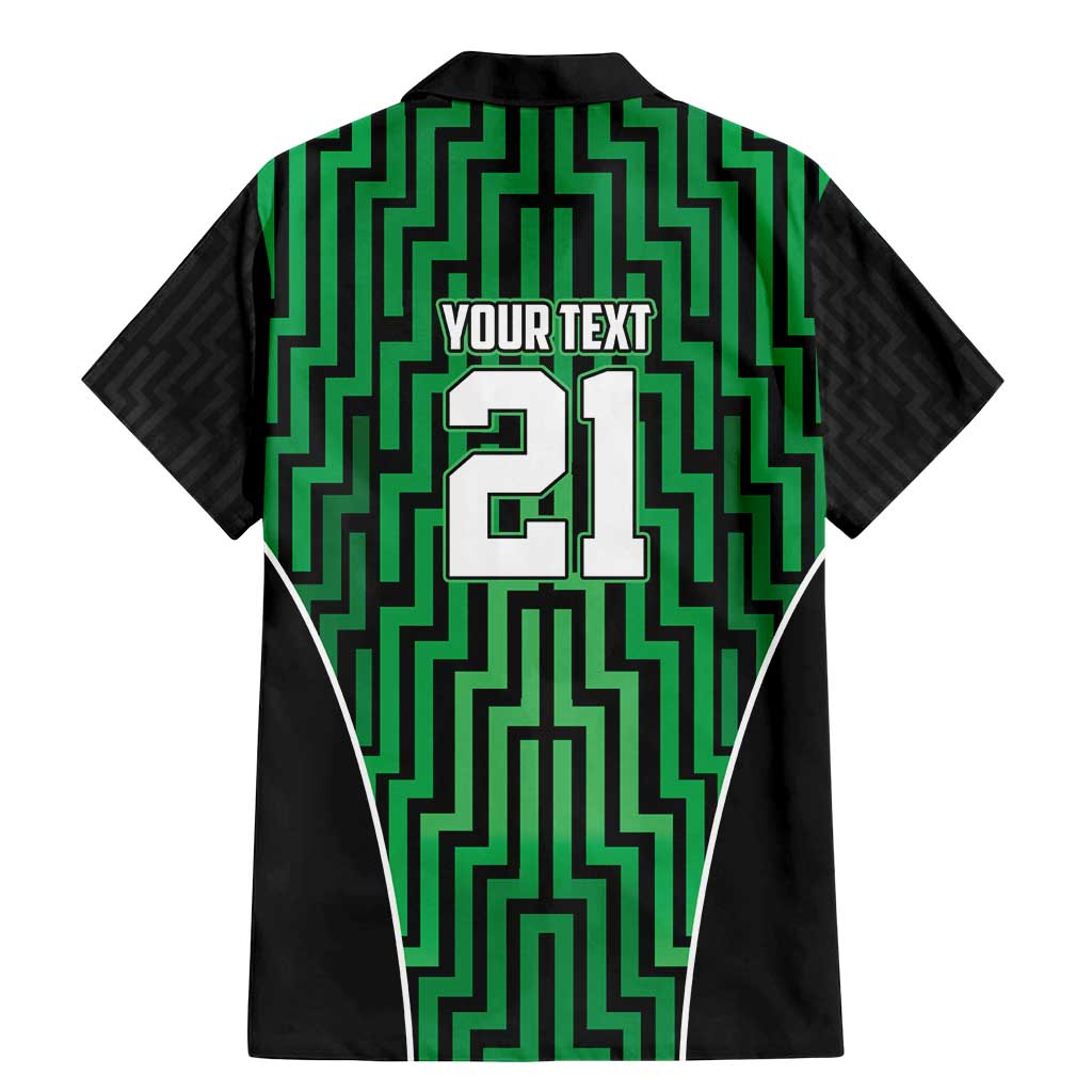Custom Basketball New Zealand Family Matching Mermaid Dress and Hawaiian Shirt Green Maori Ta Moko Indigenous LT9 - Polynesian Pride