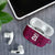 Custom Basketball New Zealand AirPods Case Pink Maori Ta Moko Indigenous - Polynesian Pride