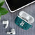Custom Basketball New Zealand AirPods Case Teal Maori Ta Moko Indigenous - Polynesian Pride