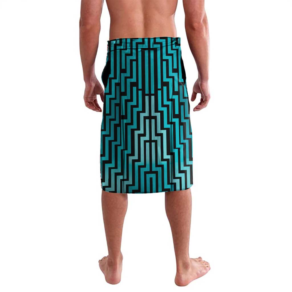 Custom Basketball New Zealand Lavalava Teal Maori Ta Moko Indigenous - Polynesian Pride