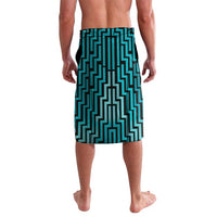 Custom Basketball New Zealand Lavalava Teal Maori Ta Moko Indigenous - Polynesian Pride