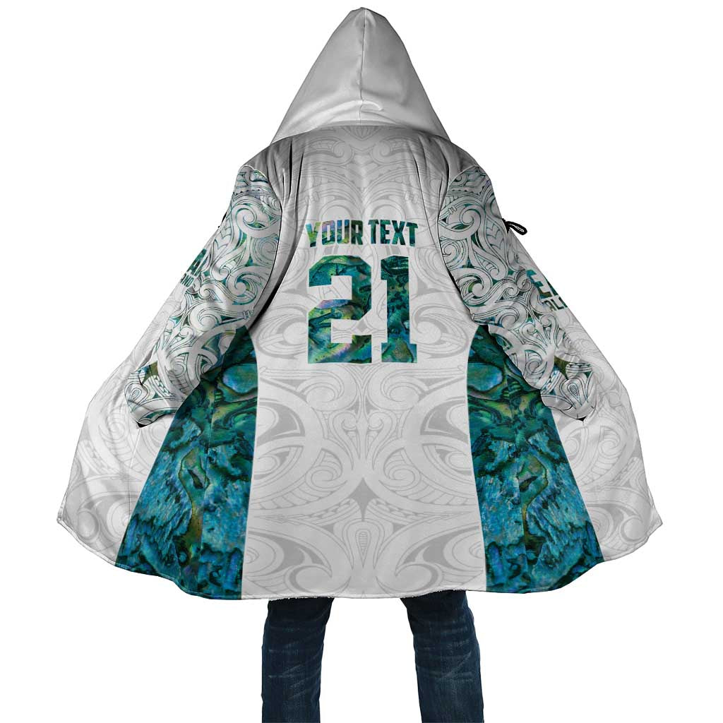 Custom New Zealand Aotearoa Cloak Green Maori Paua Shell Indigenous - Polynesian Pride