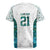 Custom New Zealand Aotearoa Rugby Jersey Green Maori Paua Shell Indigenous - Polynesian Pride
