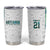Custom New Zealand Aotearoa Tumbler Cup Green Maori Paua Shell Indigenous - Polynesian Pride