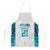 Custom New Zealand Aotearoa Apron Maori Paua Shell Indigenous - Polynesian Pride