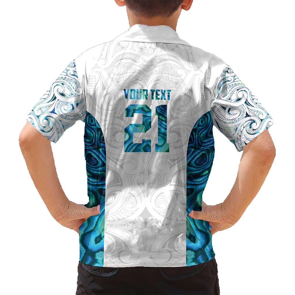 Custom New Zealand Aotearoa Family Matching Puletasi and Hawaiian Shirt Maori Paua Shell Indigenous - Polynesian Pride