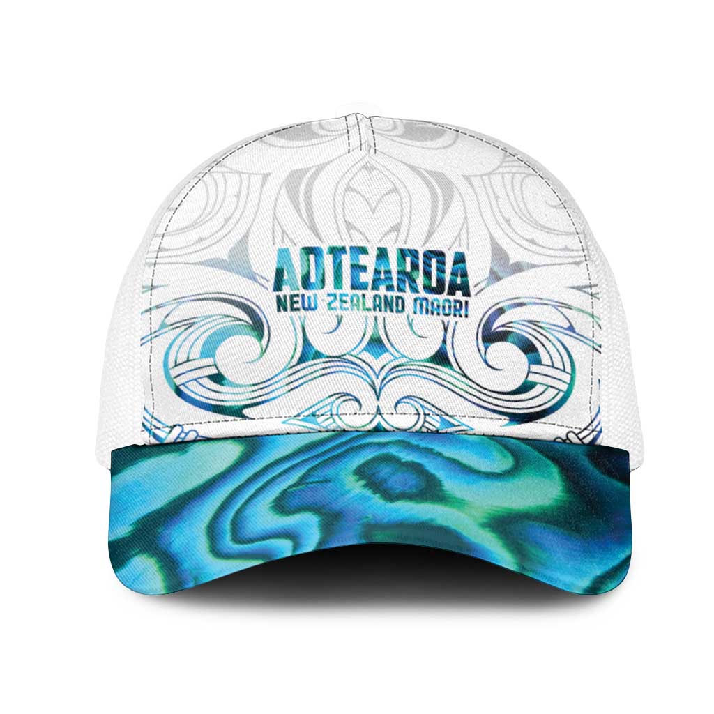 New Zealand Aotearoa Mesh Trucker Cap Maori Papua Shell Indigenous - Polynesian Pride