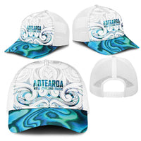 New Zealand Aotearoa Mesh Trucker Cap Maori Papua Shell Indigenous - Polynesian Pride