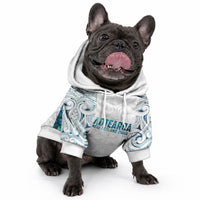 Custom New Zealand Aotearoa Pet Hoodie Maori Paua Shell Indigenous