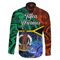 Tafea Day Family Matching Long Sleeve Bodycon Dress and Hawaiian Shirt Vanuatu Sand Drawing With Polynesian Pattern LT9 - Polynesian Pride