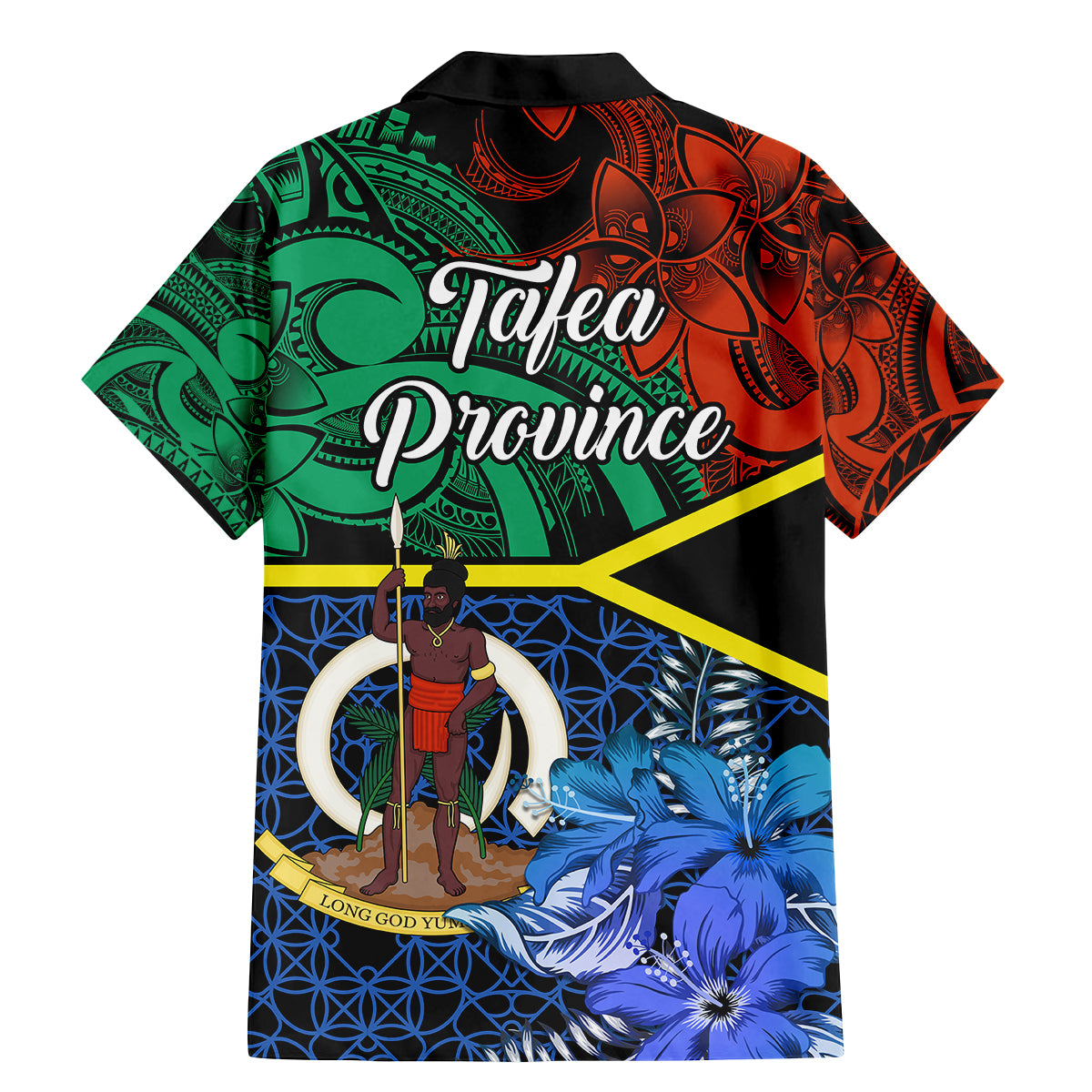 Tafea Day Family Matching Mermaid Dress and Hawaiian Shirt Vanuatu Sand Drawing With Polynesian Pattern LT9 - Polynesian Pride
