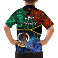 Tafea Day Hawaiian Shirt Vanuatu Sand Drawing With Polynesian Pattern LT9 - Polynesian Pride