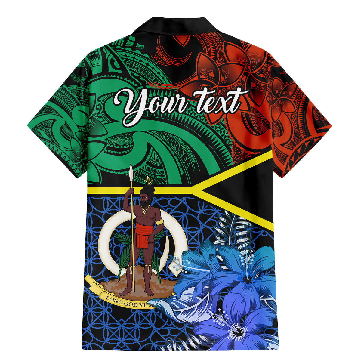 Personalised Tafea Day Family Matching Mermaid Dress and Hawaiian Shirt Vanuatu Sand Drawing With Polynesian Pattern LT9 - Polynesian Pride