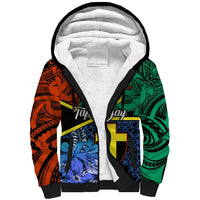 personalised-tafea-day-sherpa-hoodie-vanuatu-sand-drawing-with-polynesian-pattern