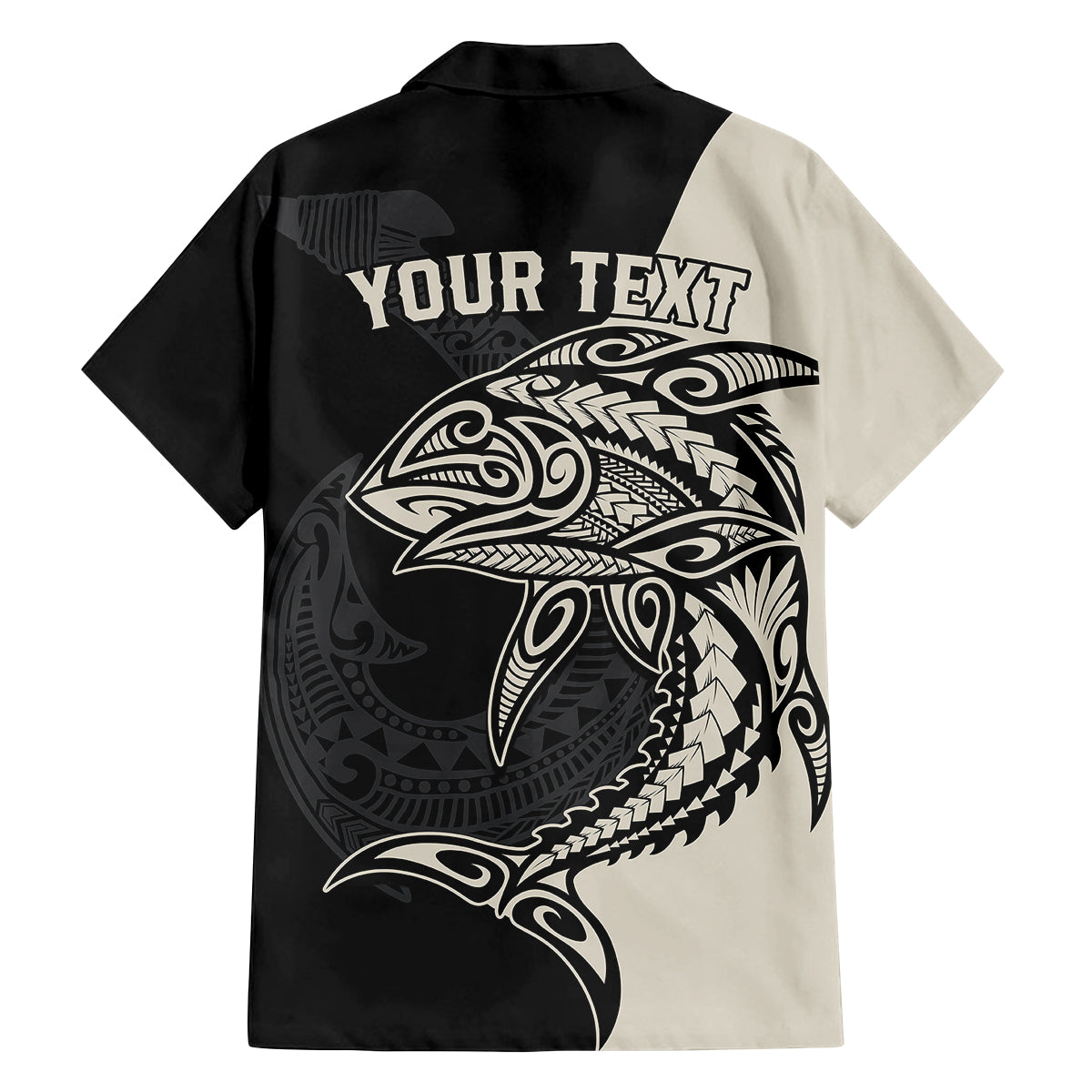 Personalised Polynesia Fishing Family Matching Off Shoulder Maxi Dress and Hawaiian Shirt With Maori Hei Matau Fish Hook Gold Art LT9 - Polynesian Pride