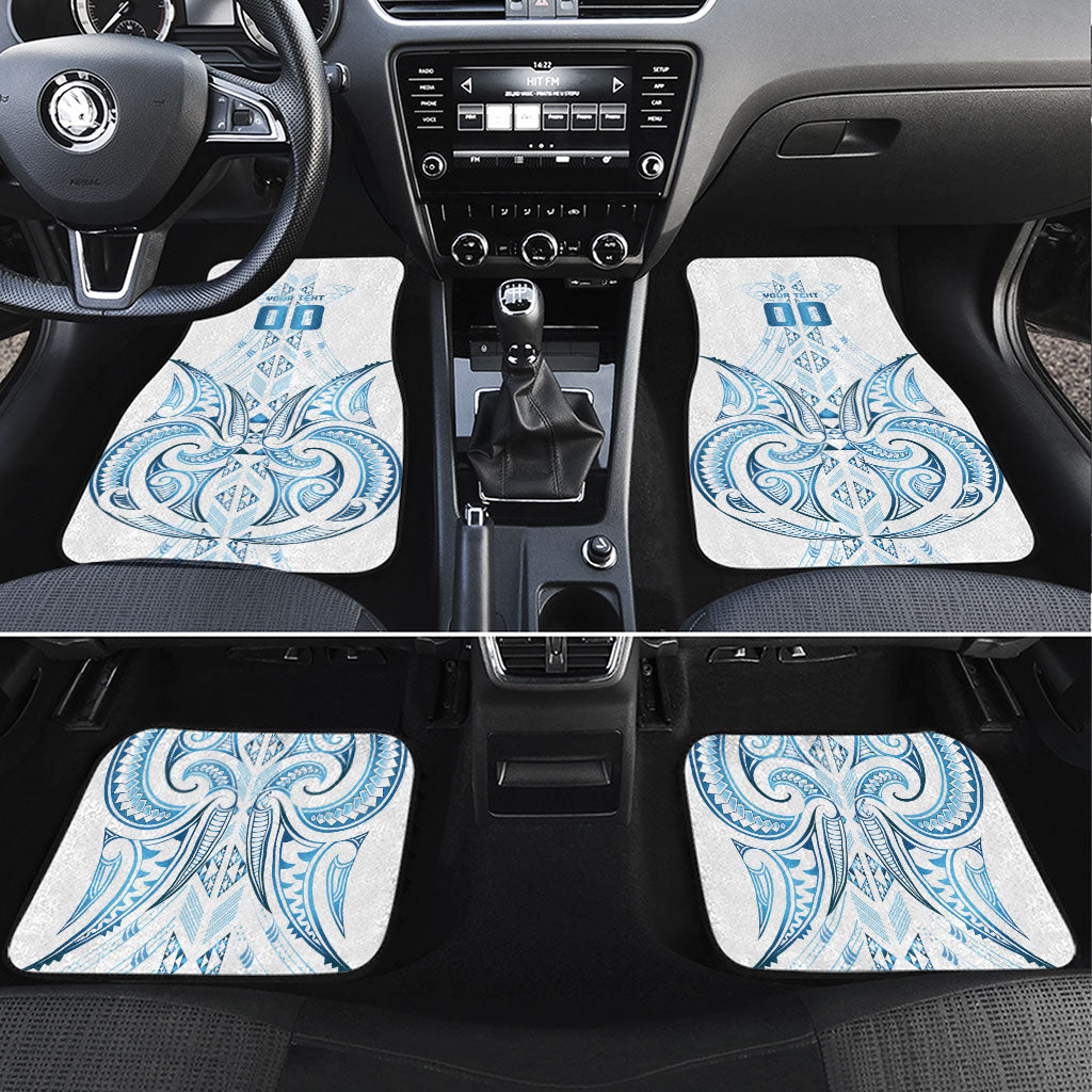 Maori Rugby Custom Ngaru Mangopare Car Mats Kahui Whetu Niho Taniwha Motif LT9 Set 4pcs Galaxy - Polynesian Pride