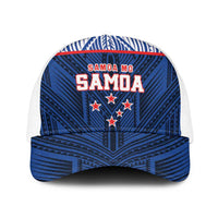 Toa Samoa Rugby Baseball Net Cap Samoa mo Samoa Island Warrior Pride - Polynesian Pride