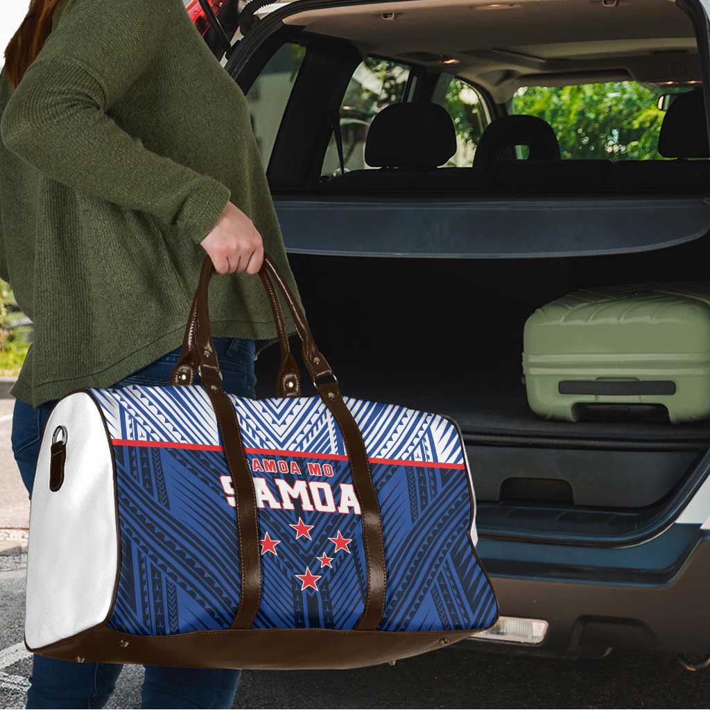 Rugby Toa Samoa Travel Bag Samoa mo Samoa Island Warrior Pride - Polynesian Pride