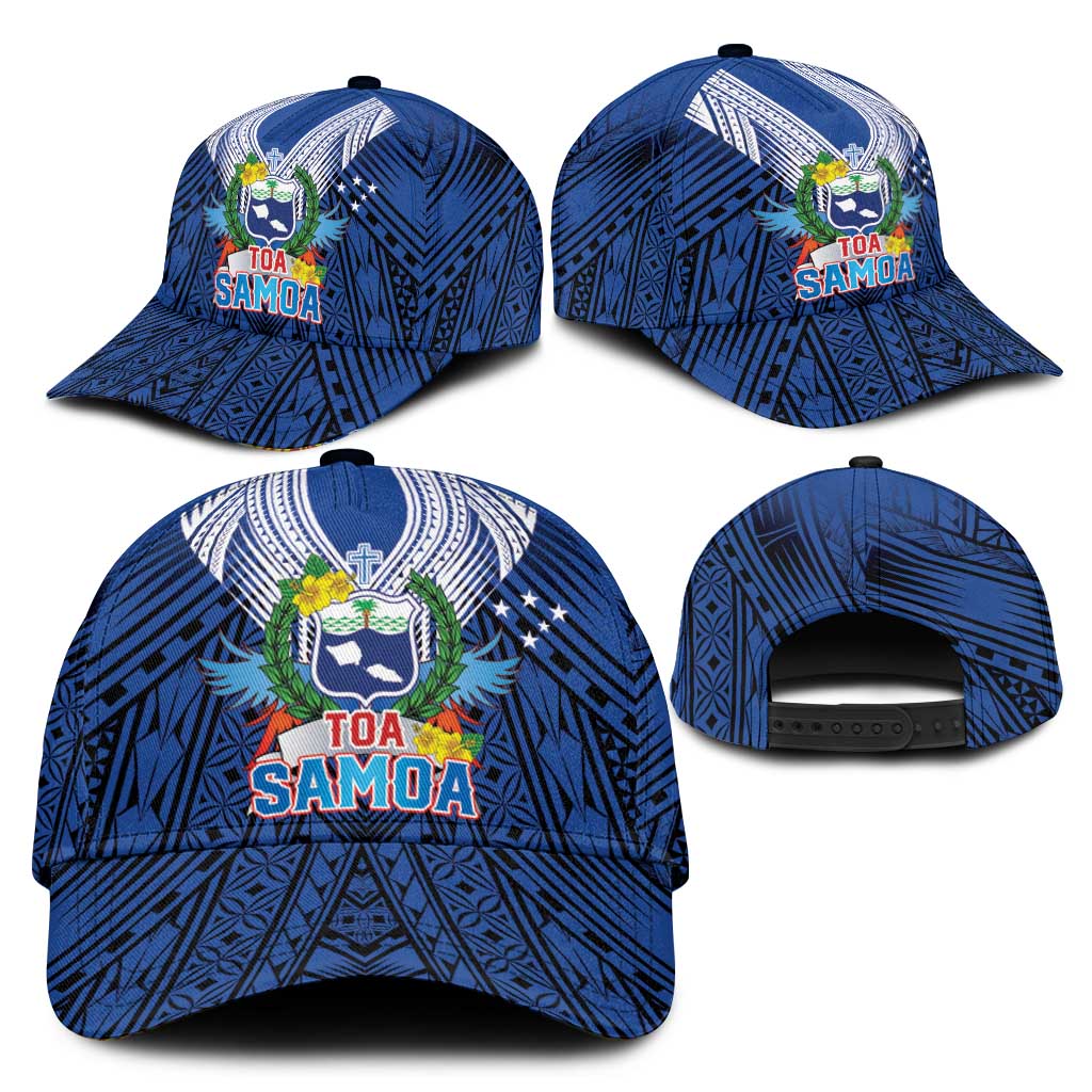 Toa Samoa Rugby Classic Cap Samoa mo Samoa Strength in Tatau - Polynesian Pride