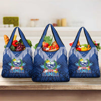 Rugby Toa Samoa Grocery Bag Samoa mo Samoa Strength in Tatau - Polynesian Pride