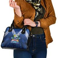 Rugby Toa Samoa Shoulder Handbag Samoa mo Samoa Strength in Tatau - Polynesian Pride