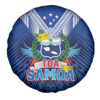 Rugby Toa Samoa Spare Tire Cover Samoa mo Samoa Strength in Tatau LT9 - Polynesian Pride