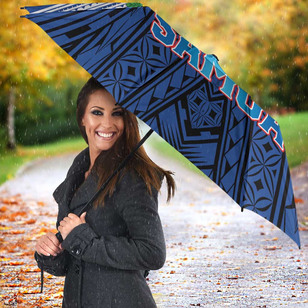 Rugby Toa Samoa Umbrella Samoa mo Samoa Strength in Tatau - Polynesian Pride