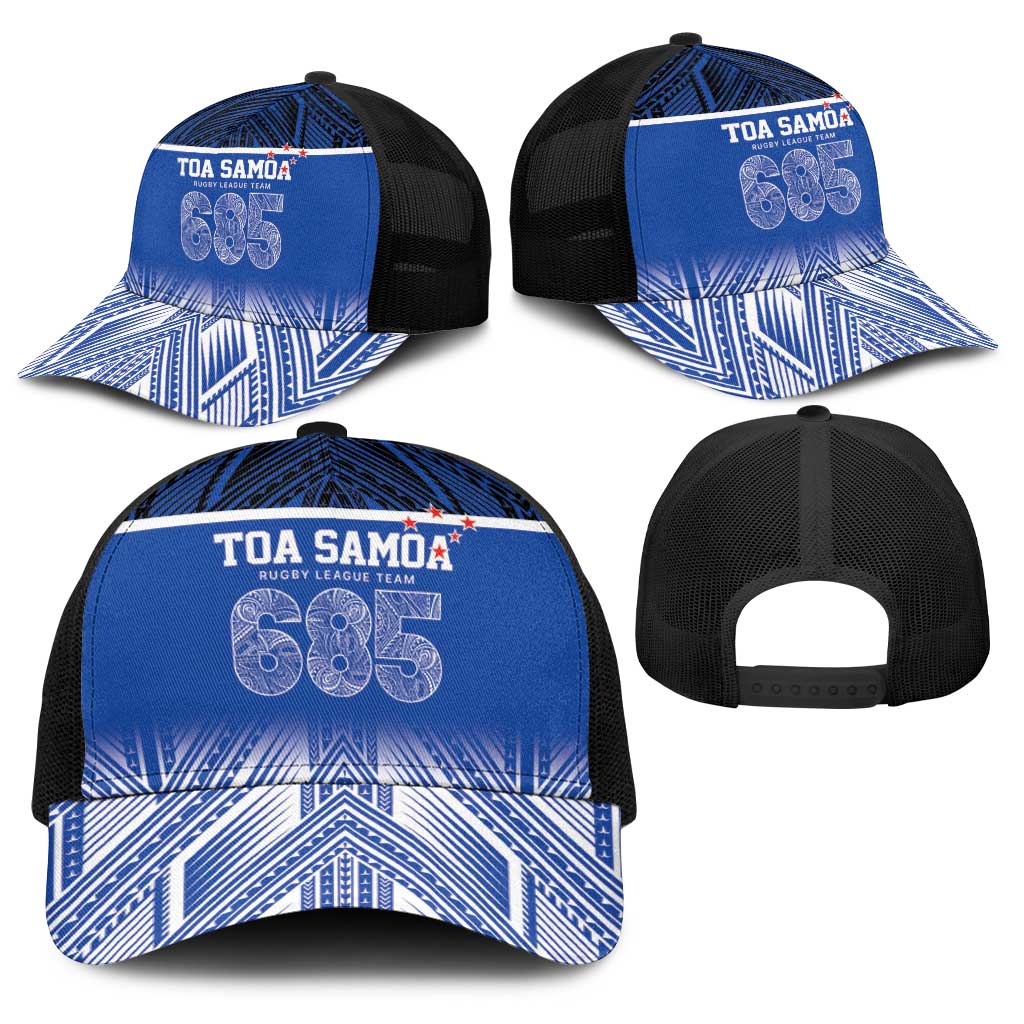 Toa Samoa 685 Baseball Net Cap Uso Aso Uma For Life For Samoa - Polynesian Pride