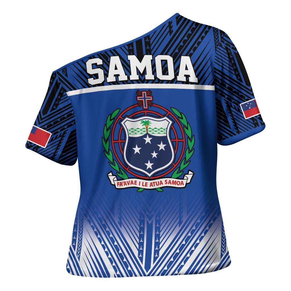 Toa Samoa 685 Cross Shoulder Shirt Uso Aso Uma For Life For Samoa - Polynesian Pride
