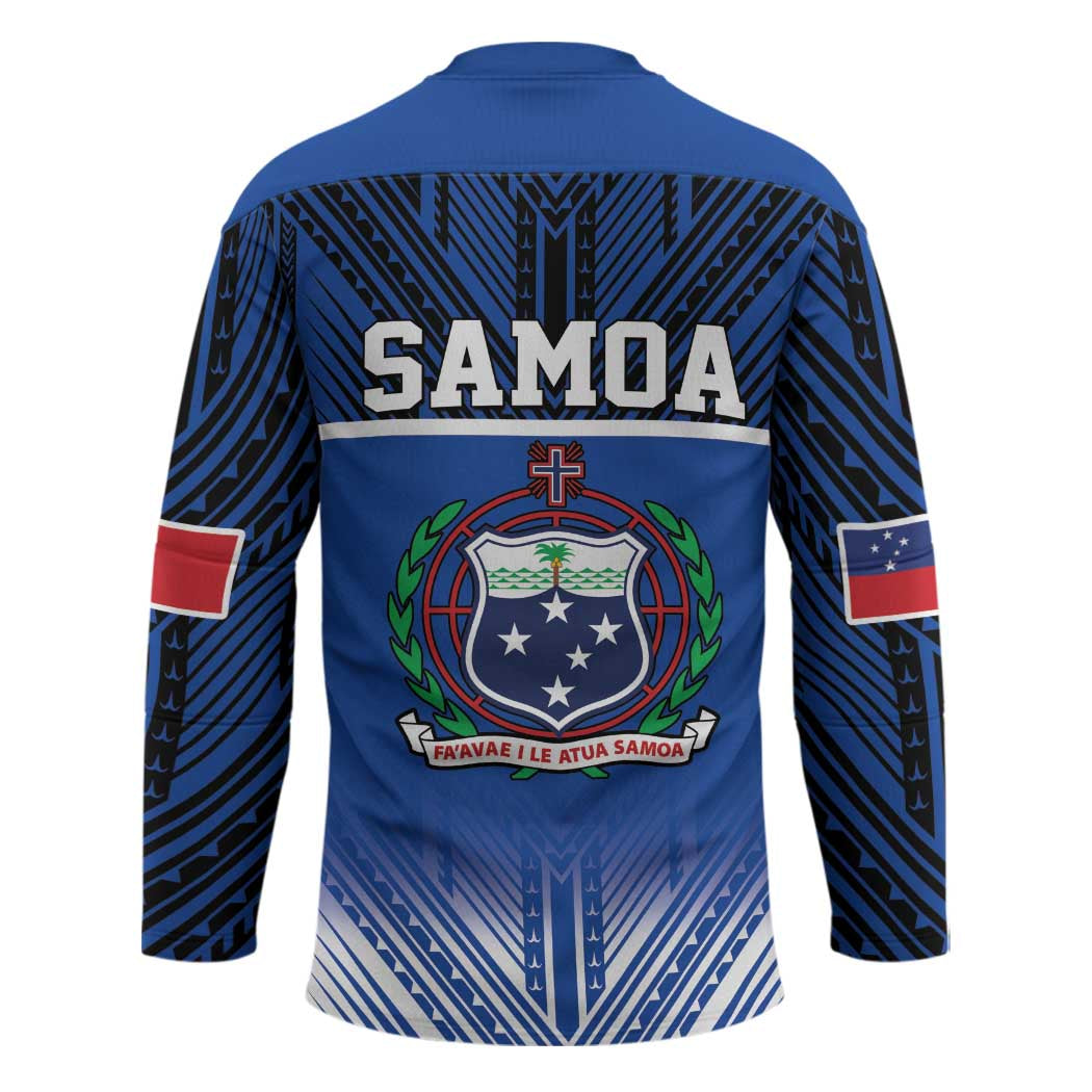 Toa Samoa 685 Hockey Jersey Uso Aso Uma For Life For Samoa - Polynesian Pride