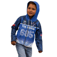 Toa Samoa 685 Kid Hoodie Uso Aso Uma For Life For Samoa - Polynesian Pride